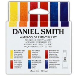 I like to use the Daniel Smith Watercolor Essential Set-myflowerjournal