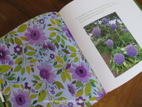 I'm inspired by Kim Parker's Flower Art and Home Book-myflowerjournal.com