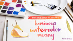 Luminous Watercolor Mixing Class on Craftsy