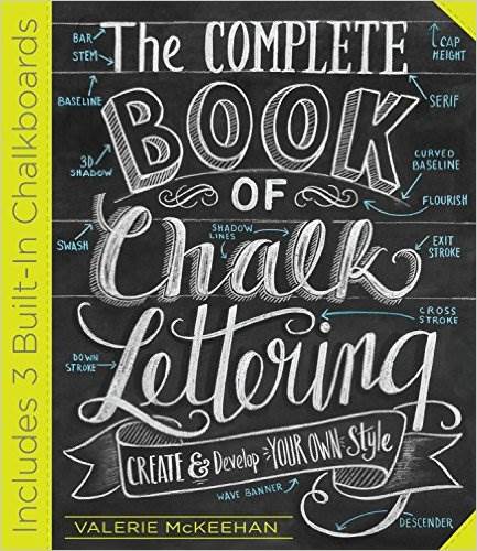 Great book all about chalk art by Valorie Mckeehan-review by myflowerjournal