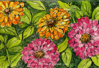 My Watercolor Flower Journal