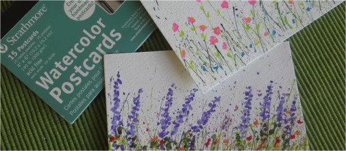 Splattered Paint Flower Garden Cards-myflowerjournal (3)