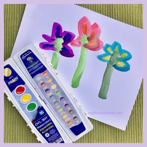 The Prang water color set is great for beginners or children. Its a good choice if you aren't ready to spend a lot on your art supplies. myflowerjournal.com