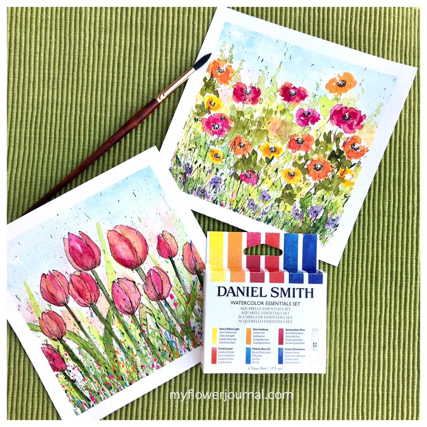 My Favorite Watercolor Paints And Colors My Flower Journal