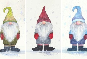 Paint A Watercolor Gnome In A Few Easy Steps