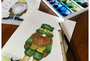 Paint A Watercolor Leprechaun In A Few Easy Steps