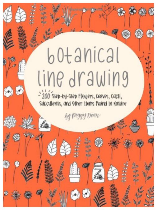 Need help drawing cactus and flowers? I really like this book from Peggy Dean: Botanical Line Drawing. myflowerjournal.com