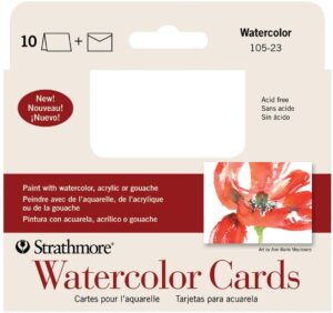 watercolor cards supplies used on myflowerjournal.com