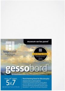 Ampersand Gesso Board in supplies on myflowerjournal.com
