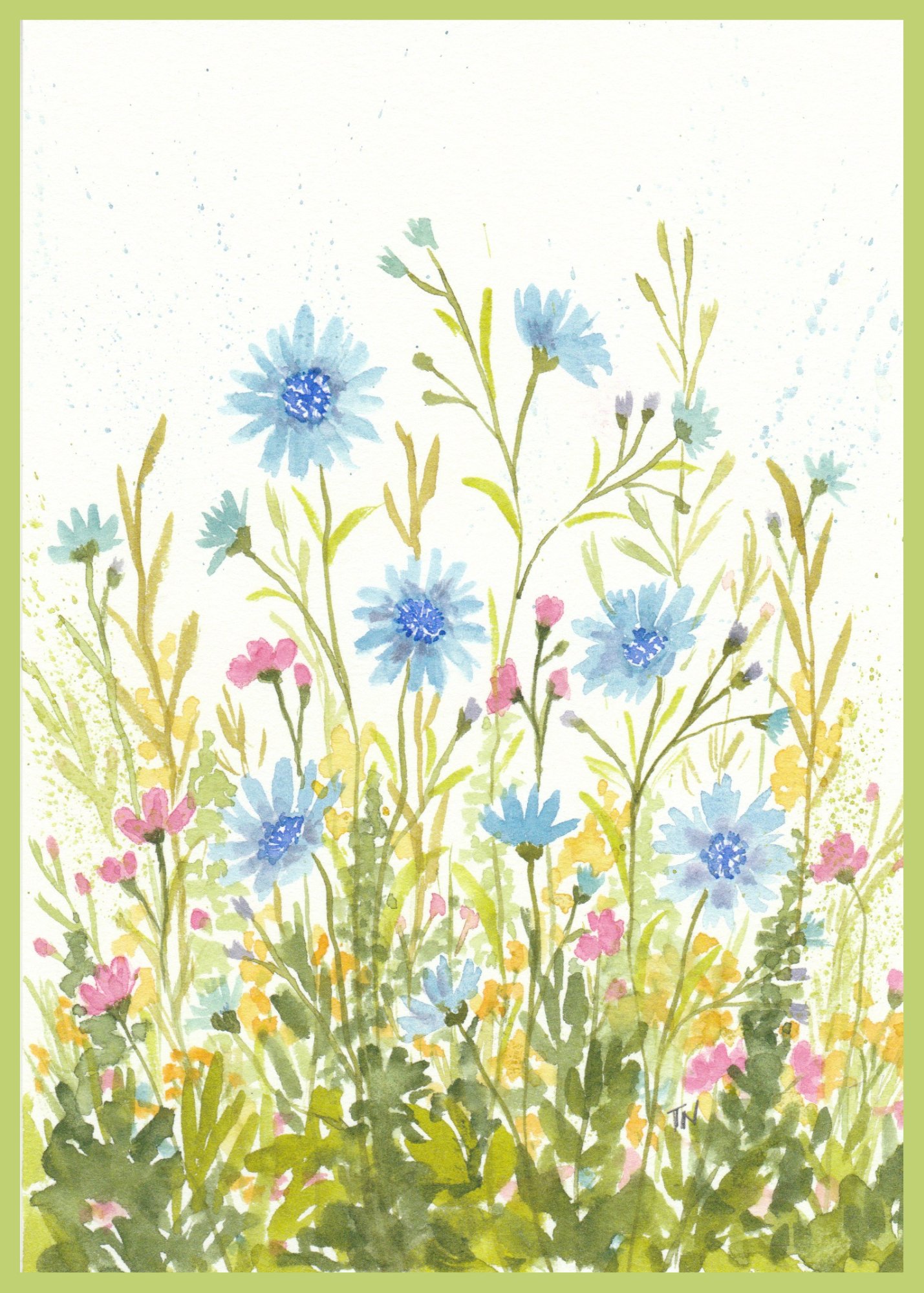 Wildflower Watercolor Why I Love This Book!