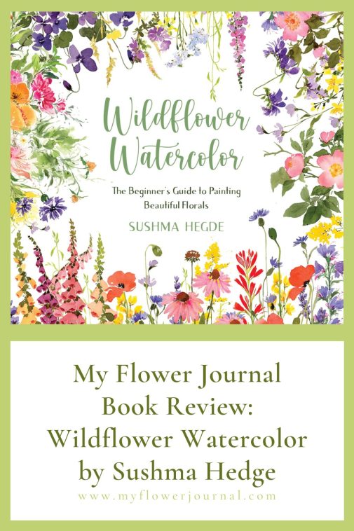 Wildflower Watercolor book review by My Flower Journal